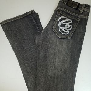 Coogi women's pants embellished gray size 8